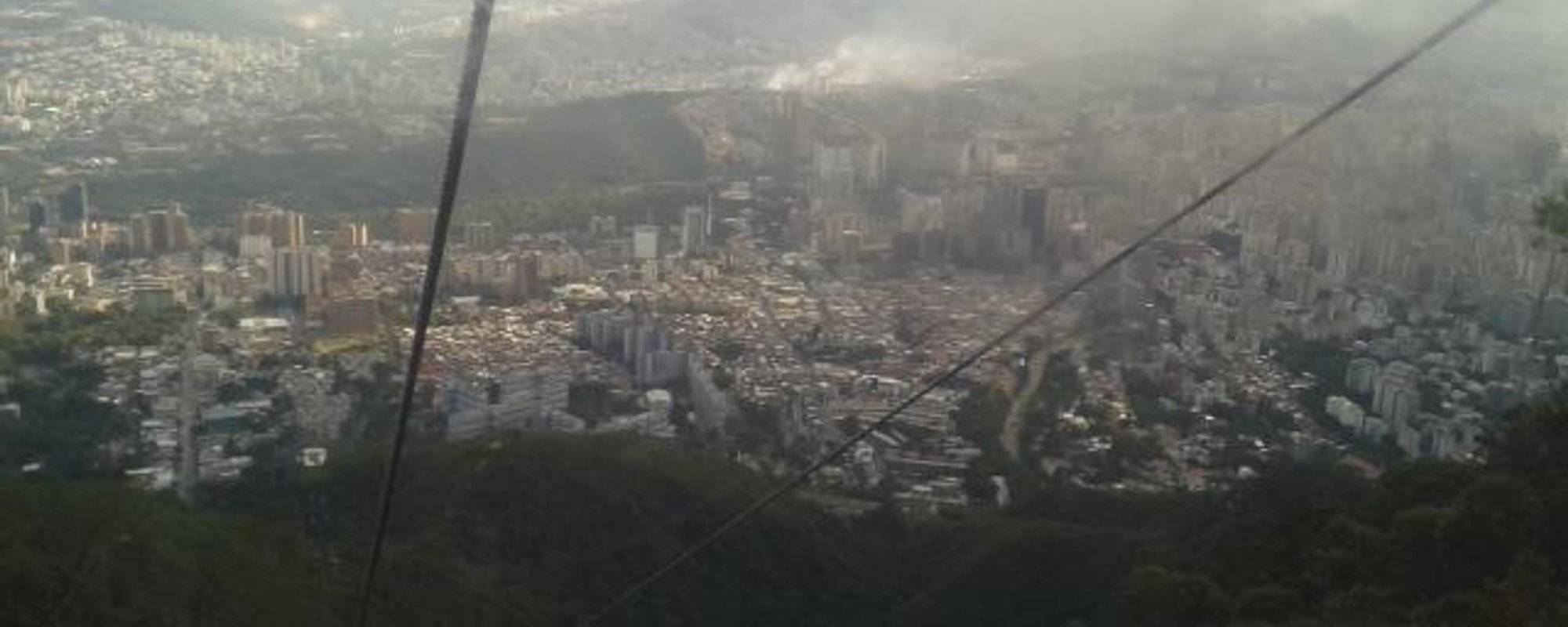 Trip Journal. Caracas Teleférico (Aerial lift system)