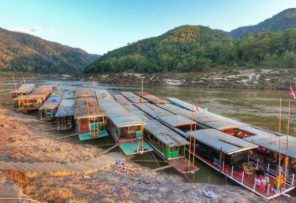 Celebrating a Quiet New Year in Pakbeng, Laos