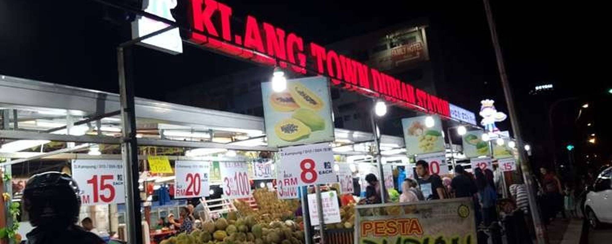 Klang Town Durian Station.