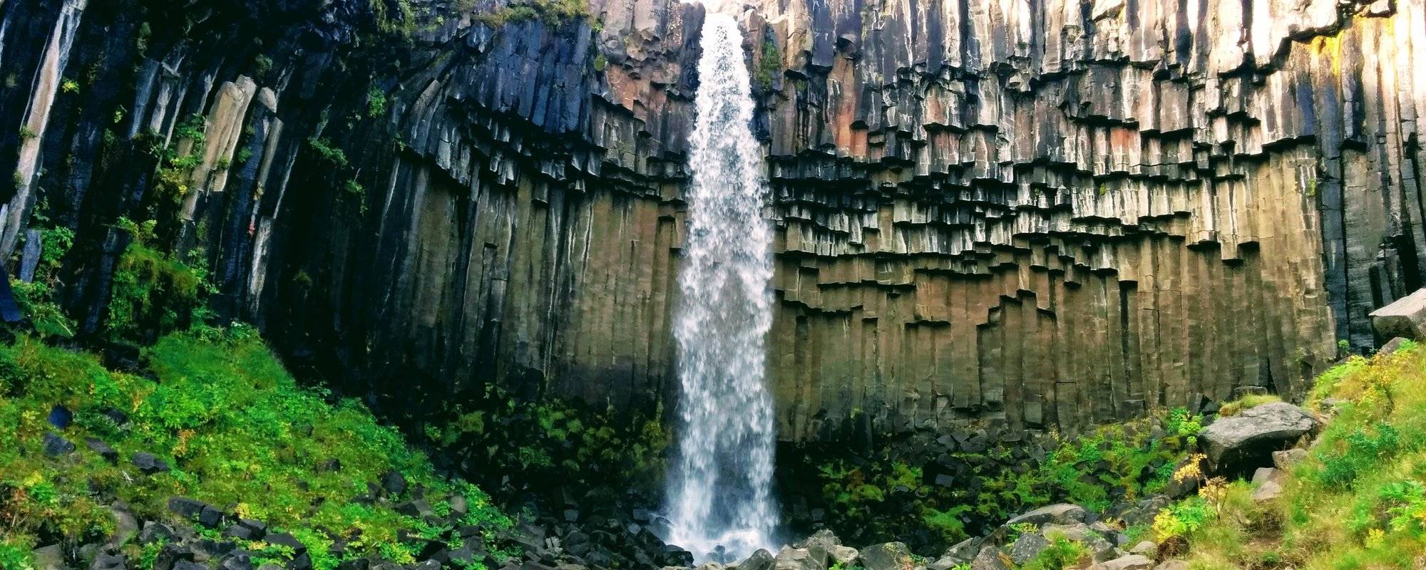 Fantastic Waterfalls: Svartifoss (Iceland) vs. Giant's Causeway (Northern Ireland)