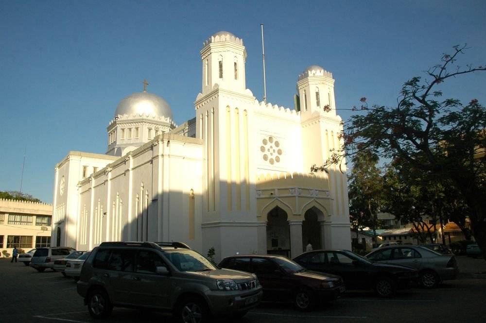Mombasa Memorial Cathedral, the only object I photographed in Mombasa
