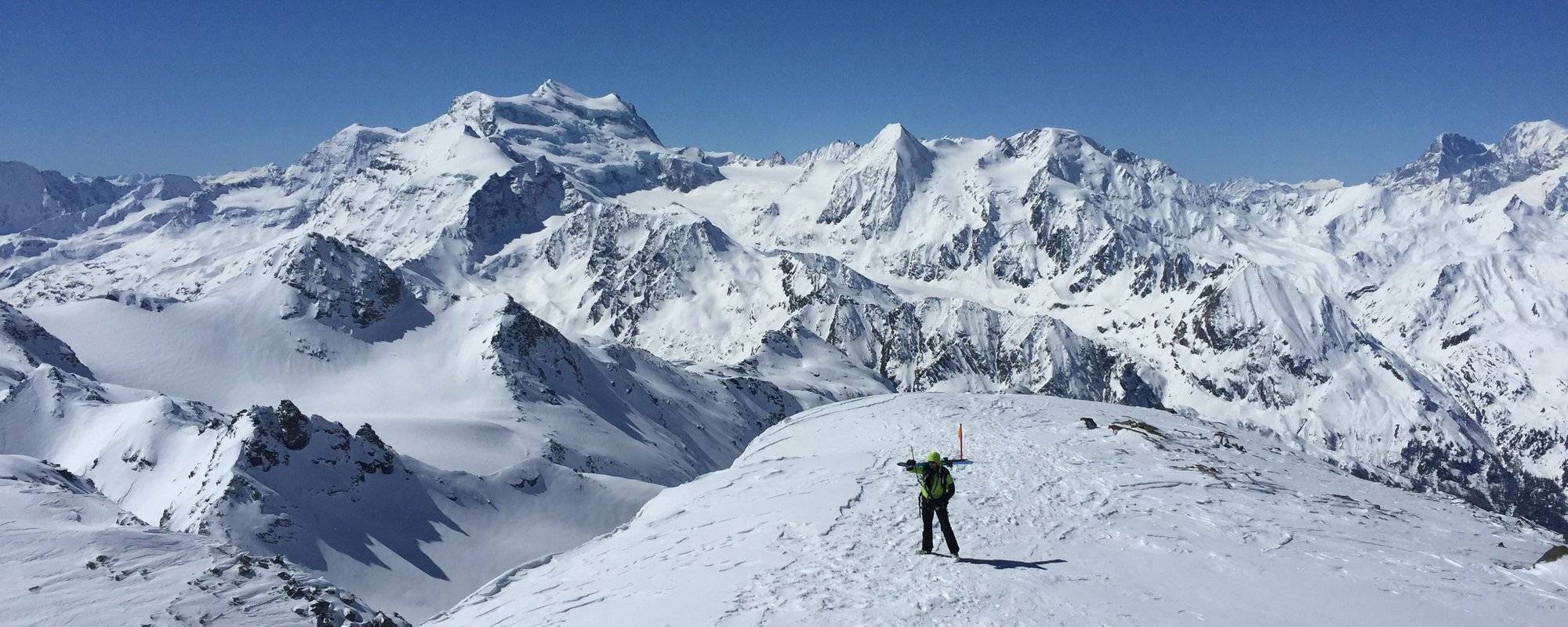 HELI SKIING ADVENTURE in The Swiss Alps