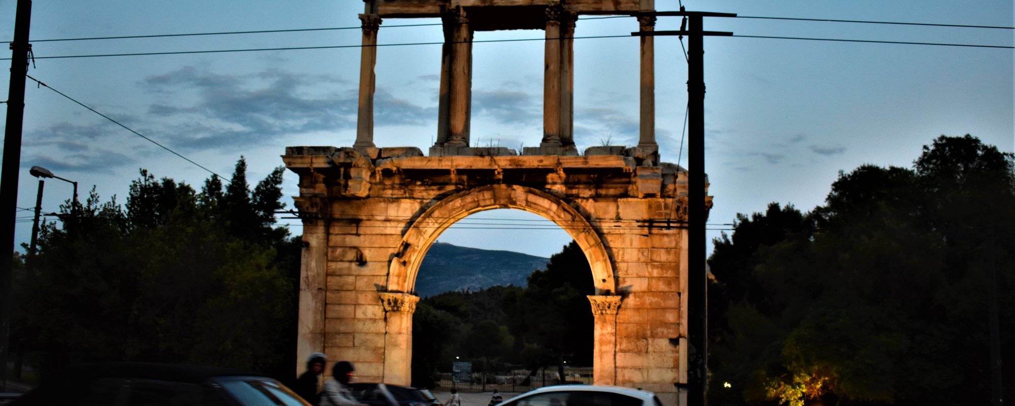 Mypictureday : An evening walk at Dionysiou Aeropagitou street in Athens!