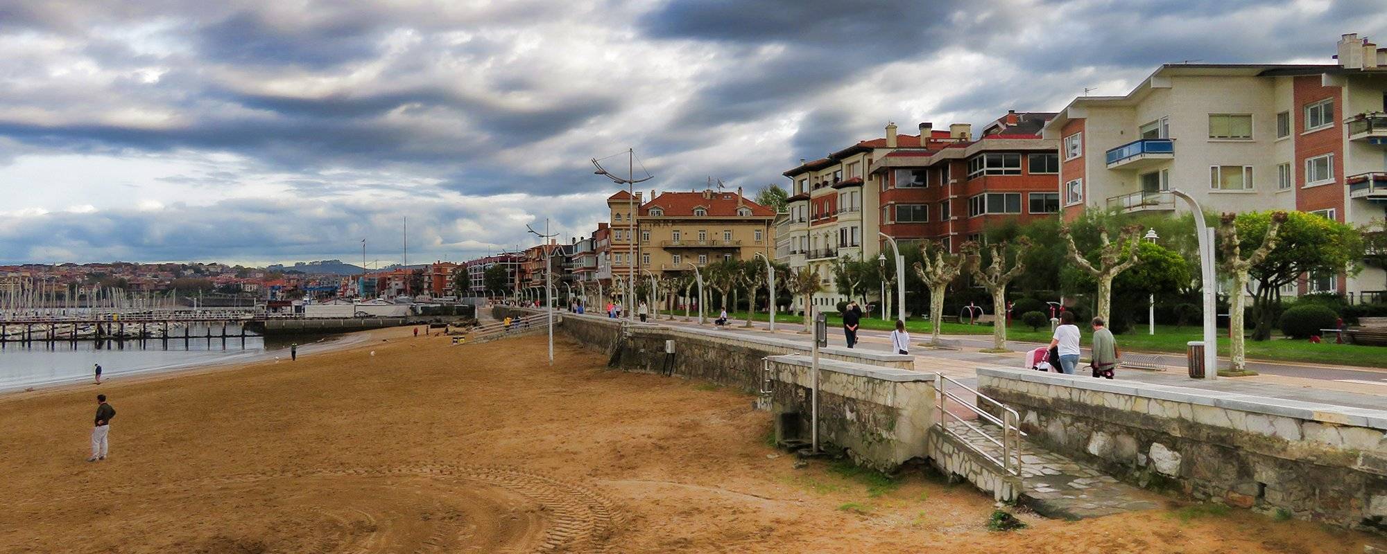 The beauty of Las Arenas-Vizcaya, Basque country - Spain