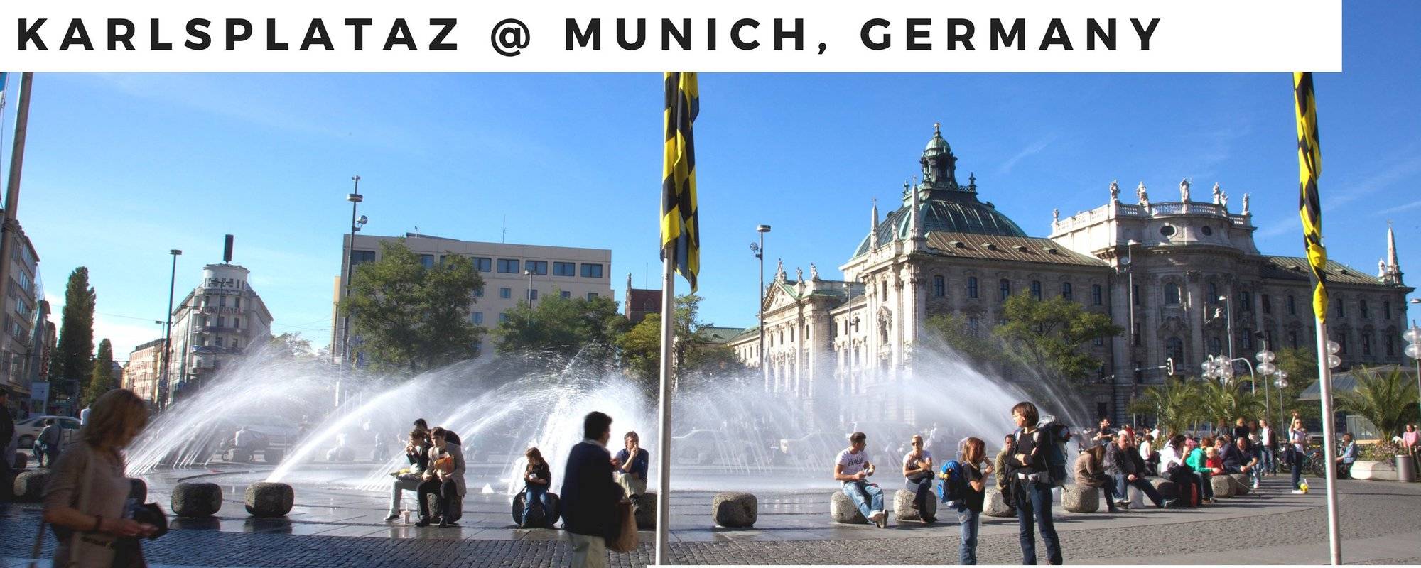 Traveling the World #120 (Europe Series) -Visiting Juliet Capulet Statue & Karlsplatz @ Munich, Germany
