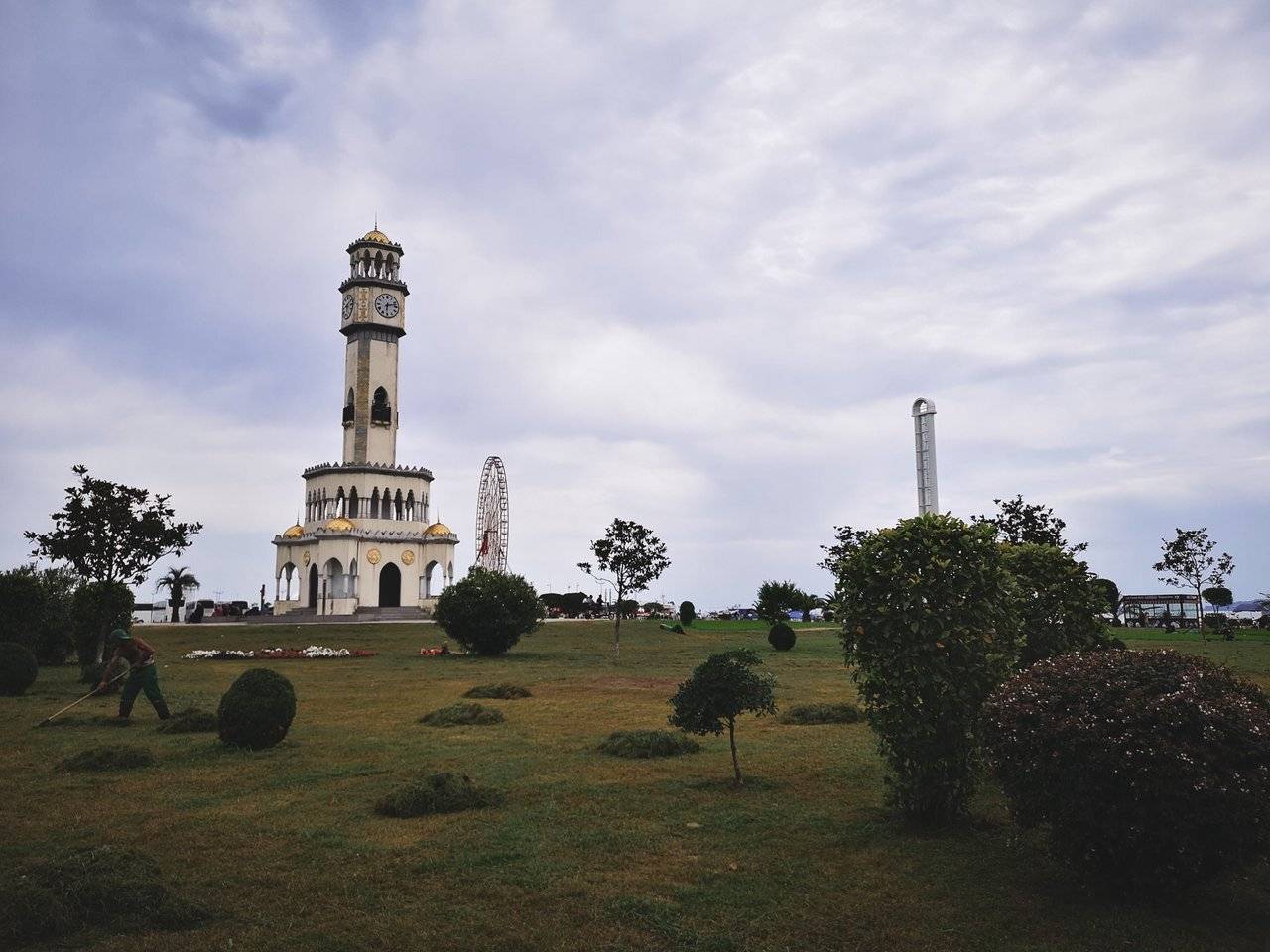 Chacha tower in Batumi City, Georgia