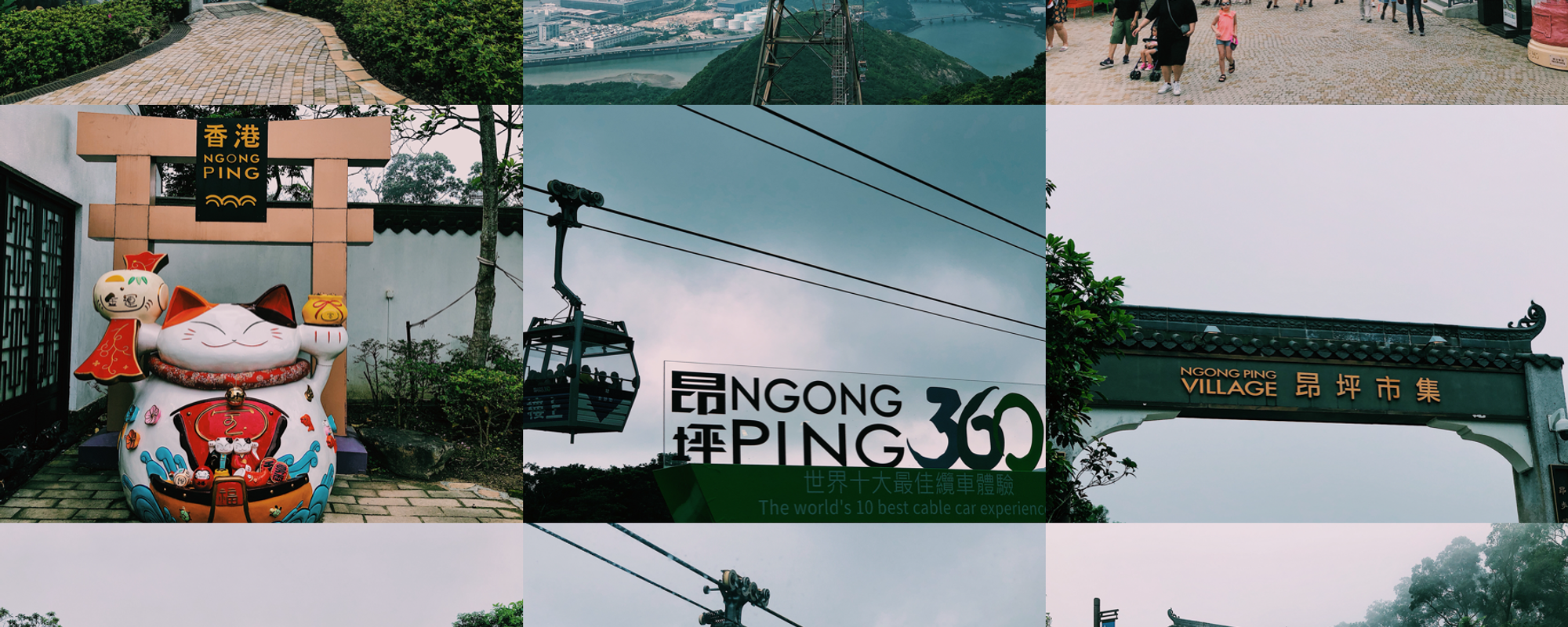 Hongkong Trip: Exploring Ngong Ping and First Gondola Lift Experience