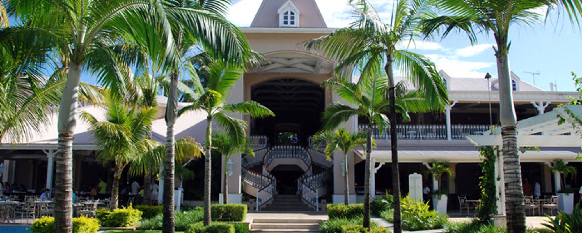 Sugar Beach hotel on the island of Mauritius