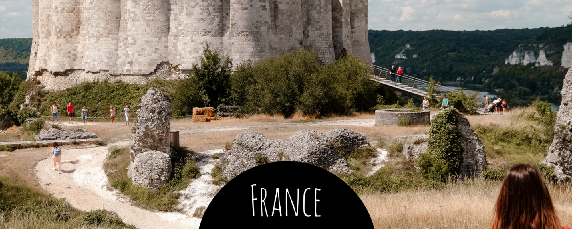 Discovering Normandy with our very first car ! -  Château-Gaillard, France