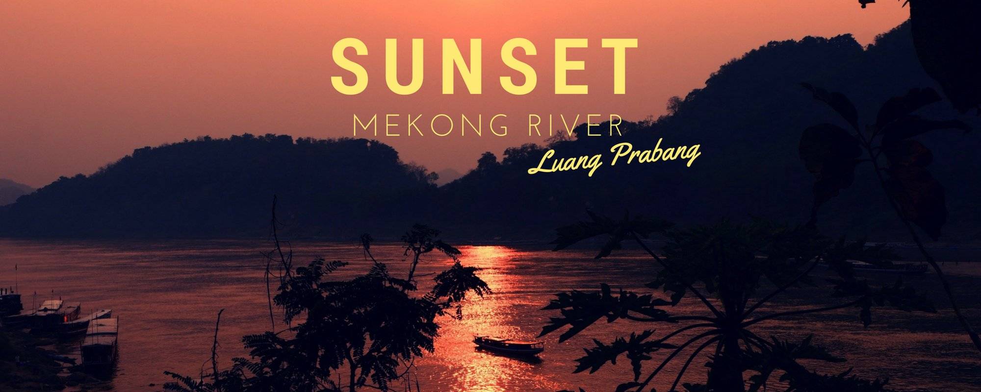 Inday Clara Travels Solo #19: End the day with this Gorgeous Sunset along Mekong River!