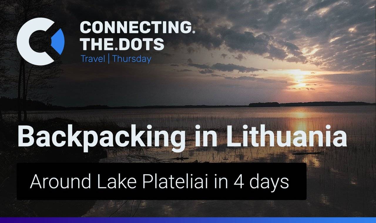 Backpacking in Lithuania around Lake Plateliai in Samogitia National Park