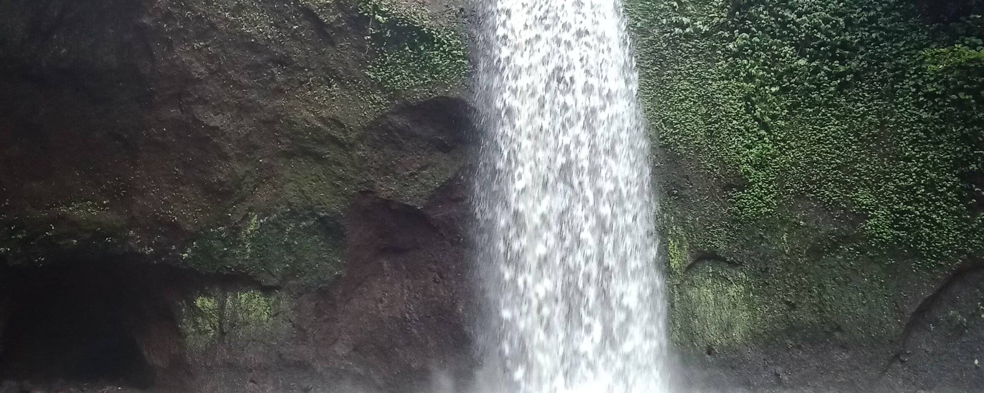 Chasing waterfalls in Ubud, Bali.