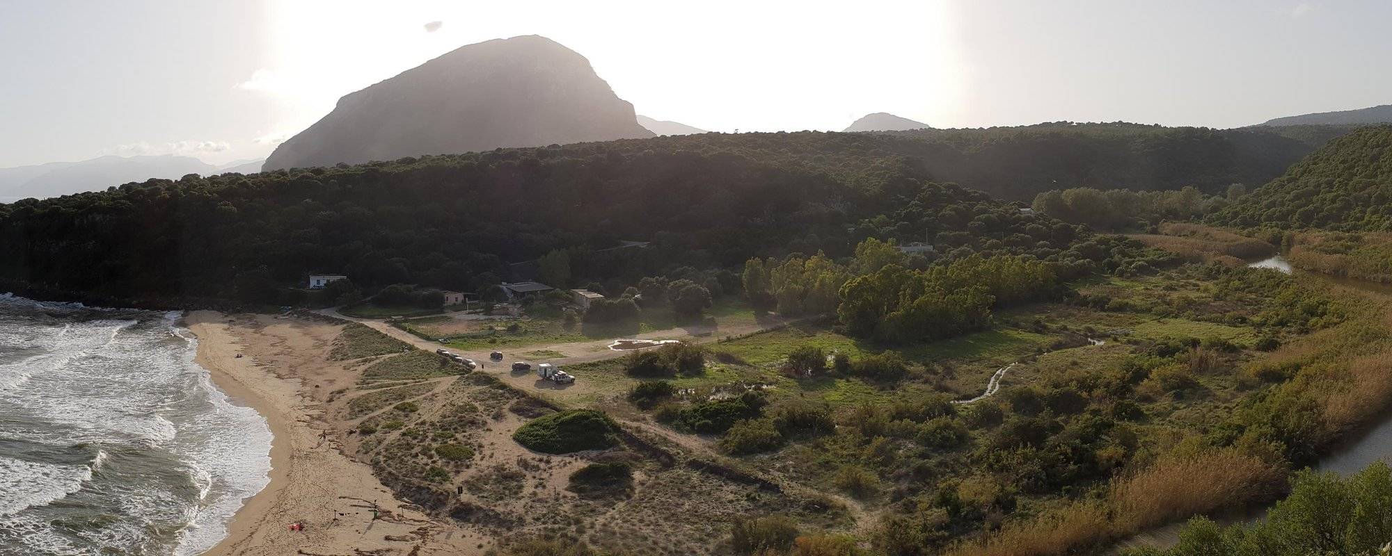 Sardinien - Übernachtung in Cala Osalla -/ Sardinia  Camping in Cala Osalla