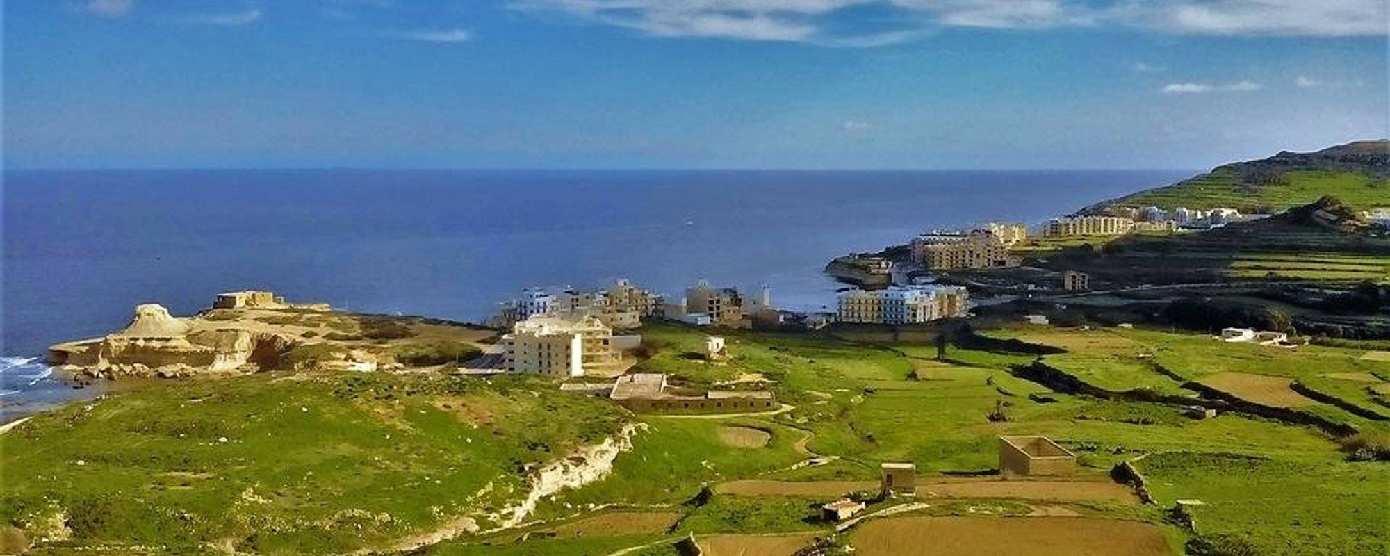 Landscape Photography: beauty of Marsalforn, pearl of the Maltese island of Gozo