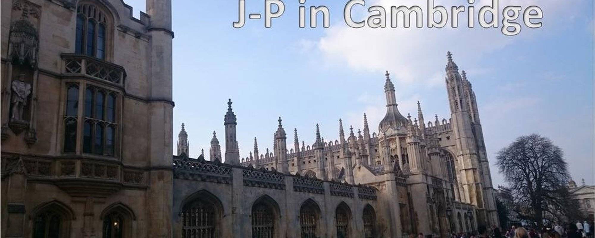 My visit of Cambridge