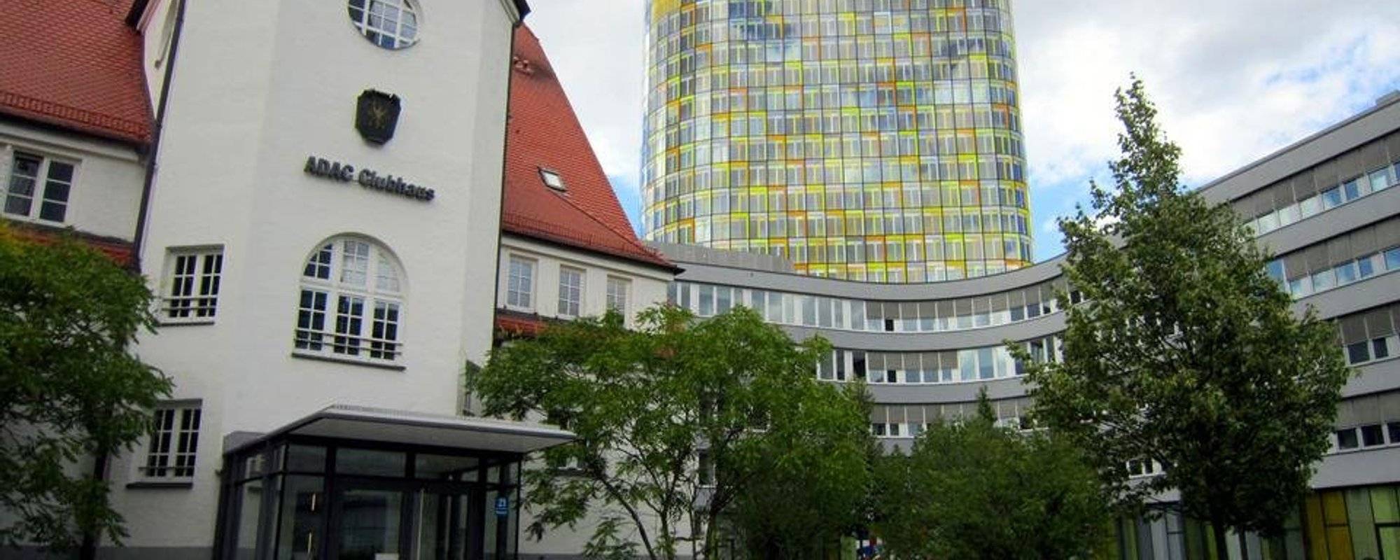 The ADAC Building, in Munich (Germany)
