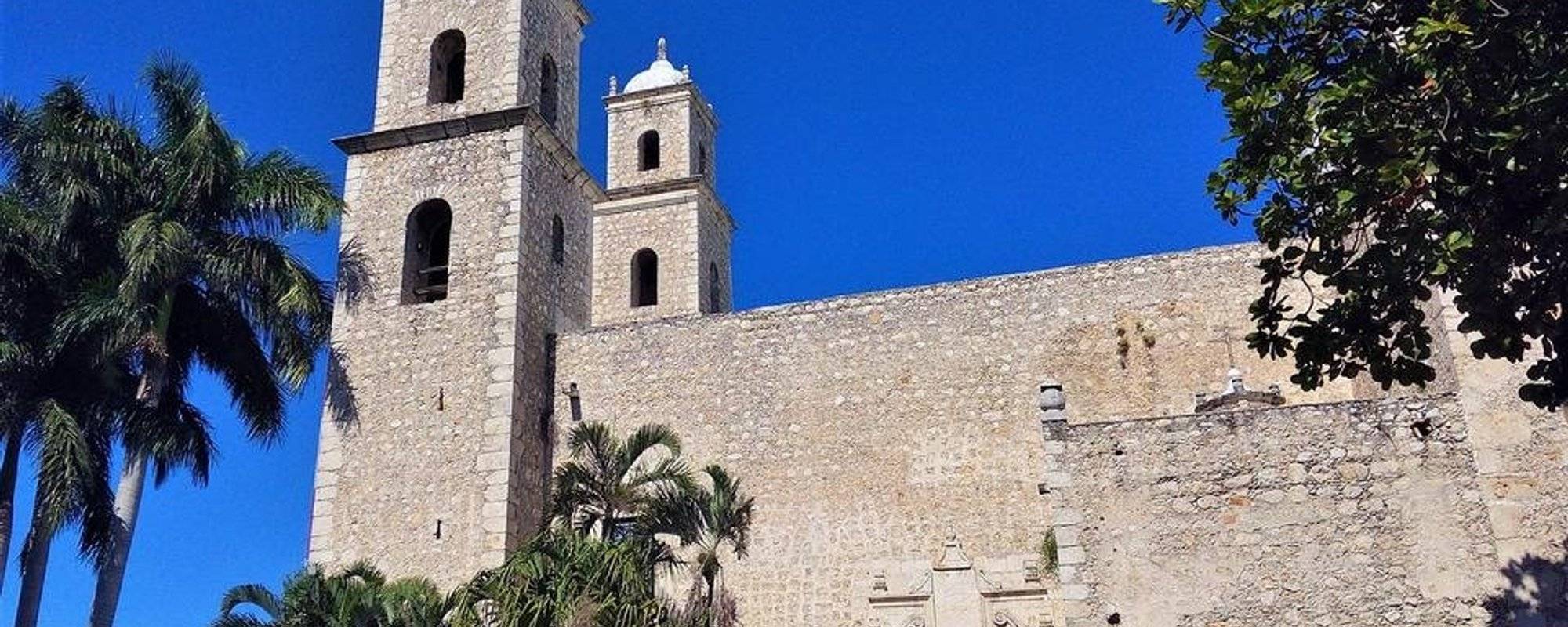 Beauties of Yucatan: picturesque churches of Merida and Campeche City