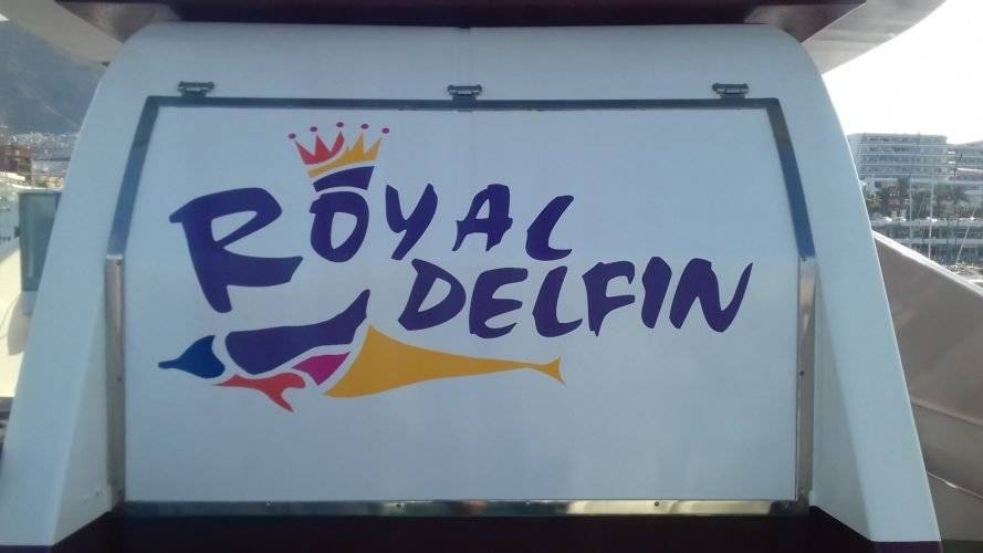 Our boat for the day. Royal Dolphin no less…