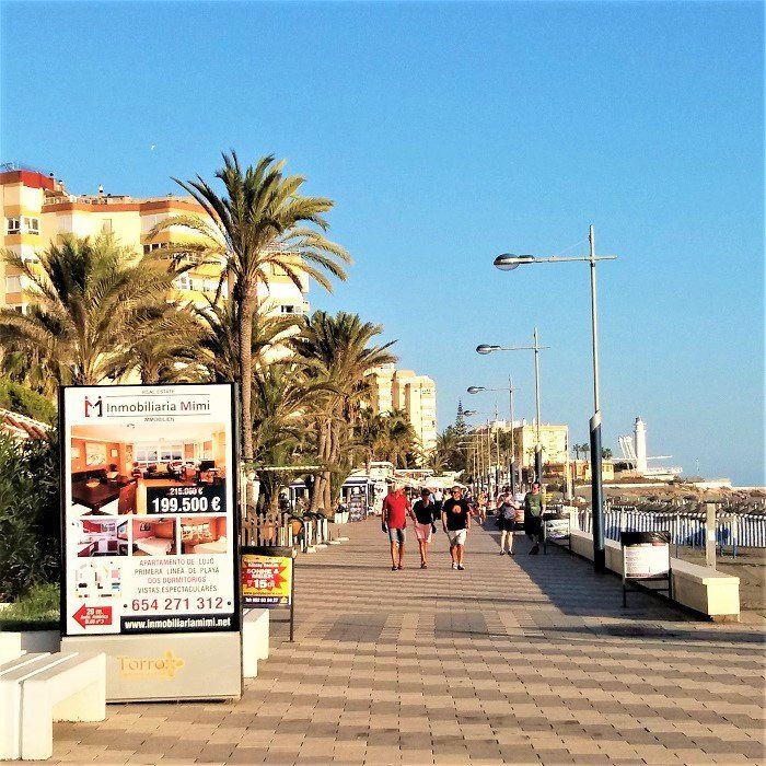 A Stroll Along Torrox Beach Promenade Made My Wednesday Walk 