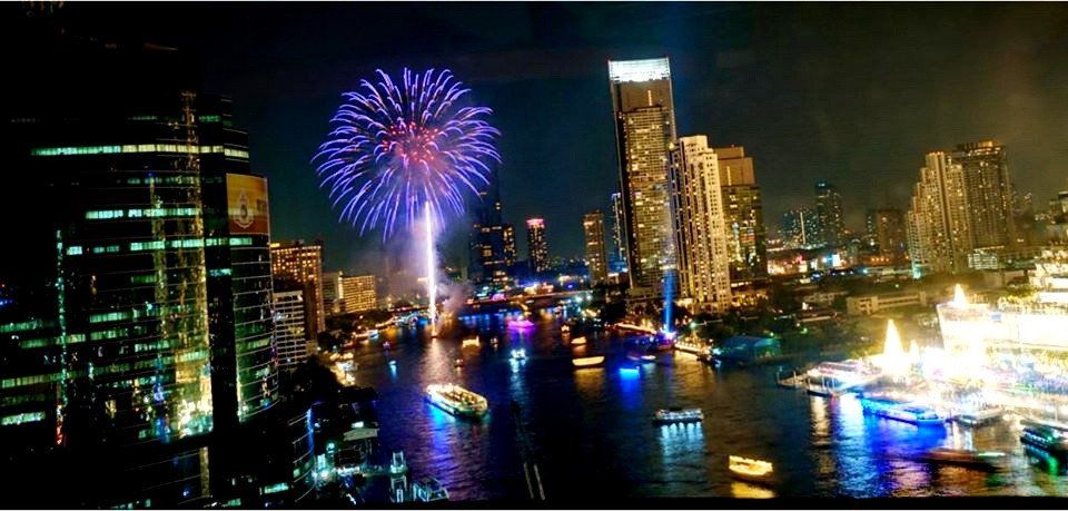  Loy Krathong Festival in Thailand - November 2019.
