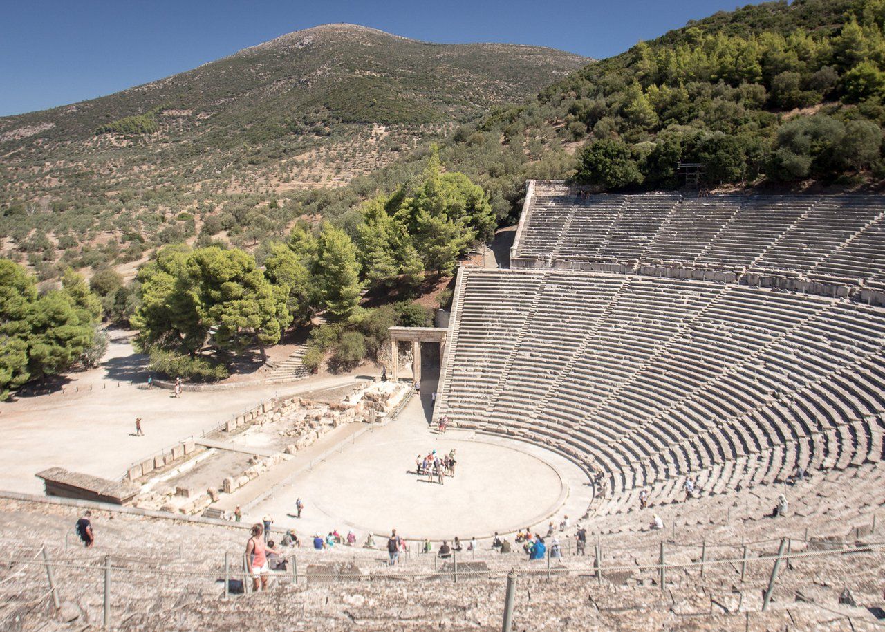 «Ancient Theatre of Epidaurus» (9 pics)