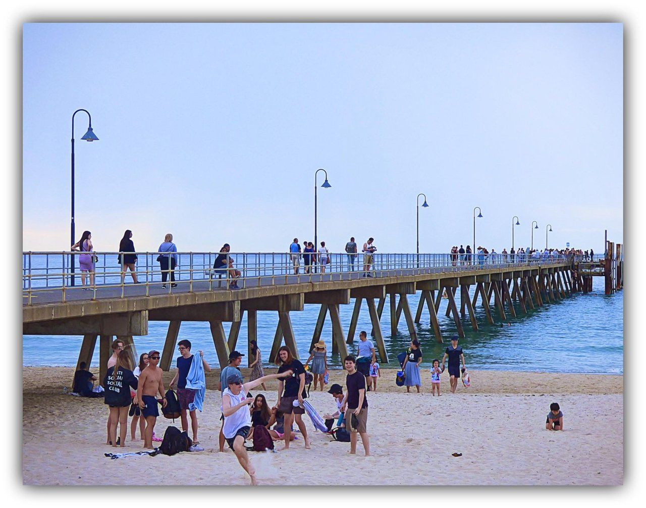 Glenelg Jetty, South Australia.