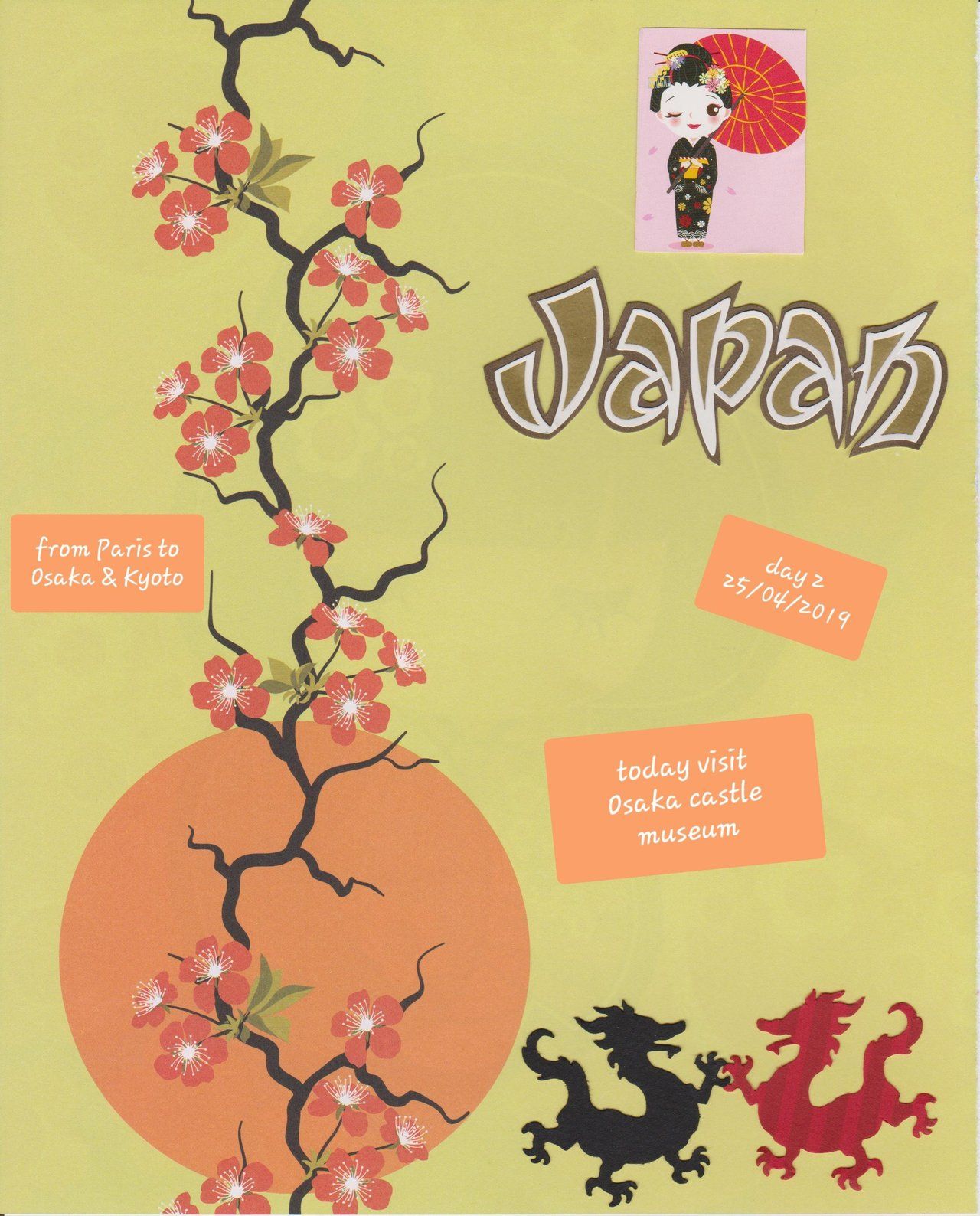 Day 2 of the story of my trip to Japan from Osaka and Kyoto (EN),