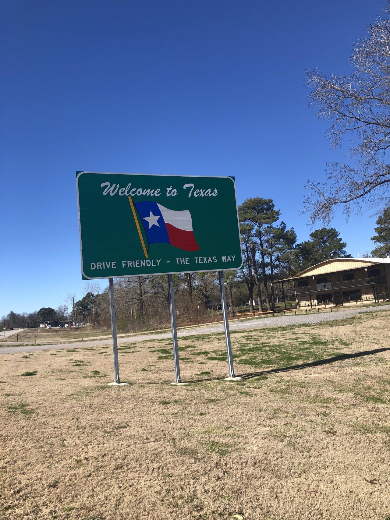 I walked to Texas