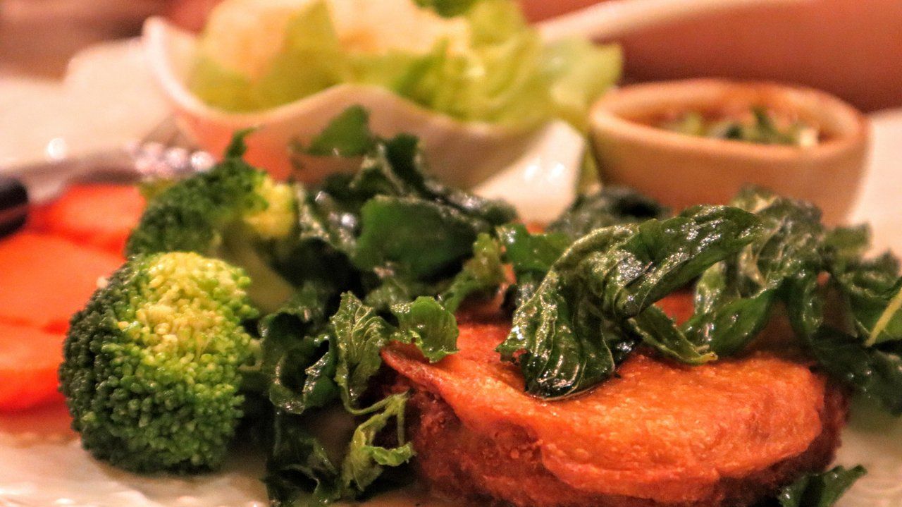 I just discovered this awesome Vegetarian place in Bangkok!