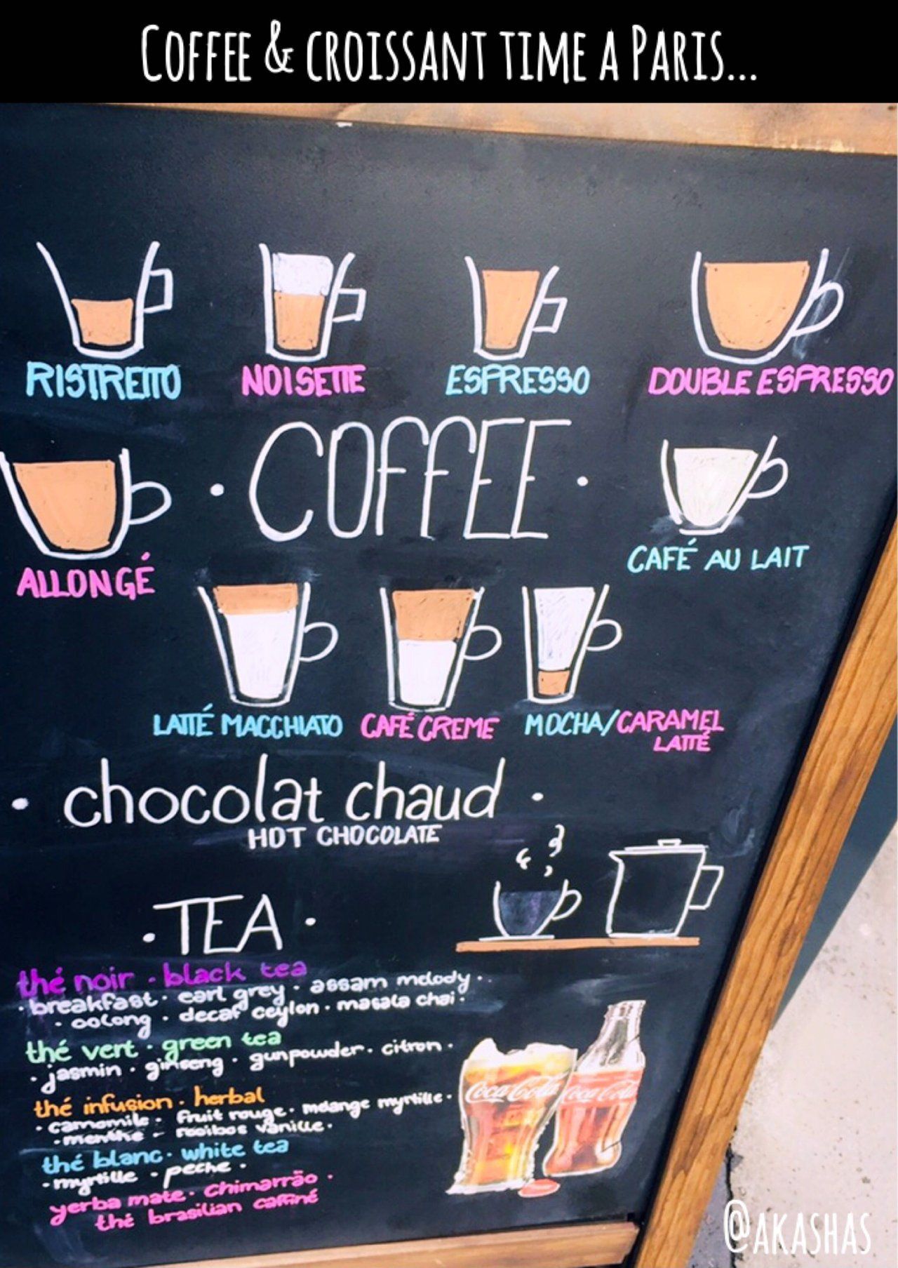 Kaffee & Süsses aus Paris...Coffee & Sweet from Paris ...  Café y dulces de París... (DE/ ENG/ ES)