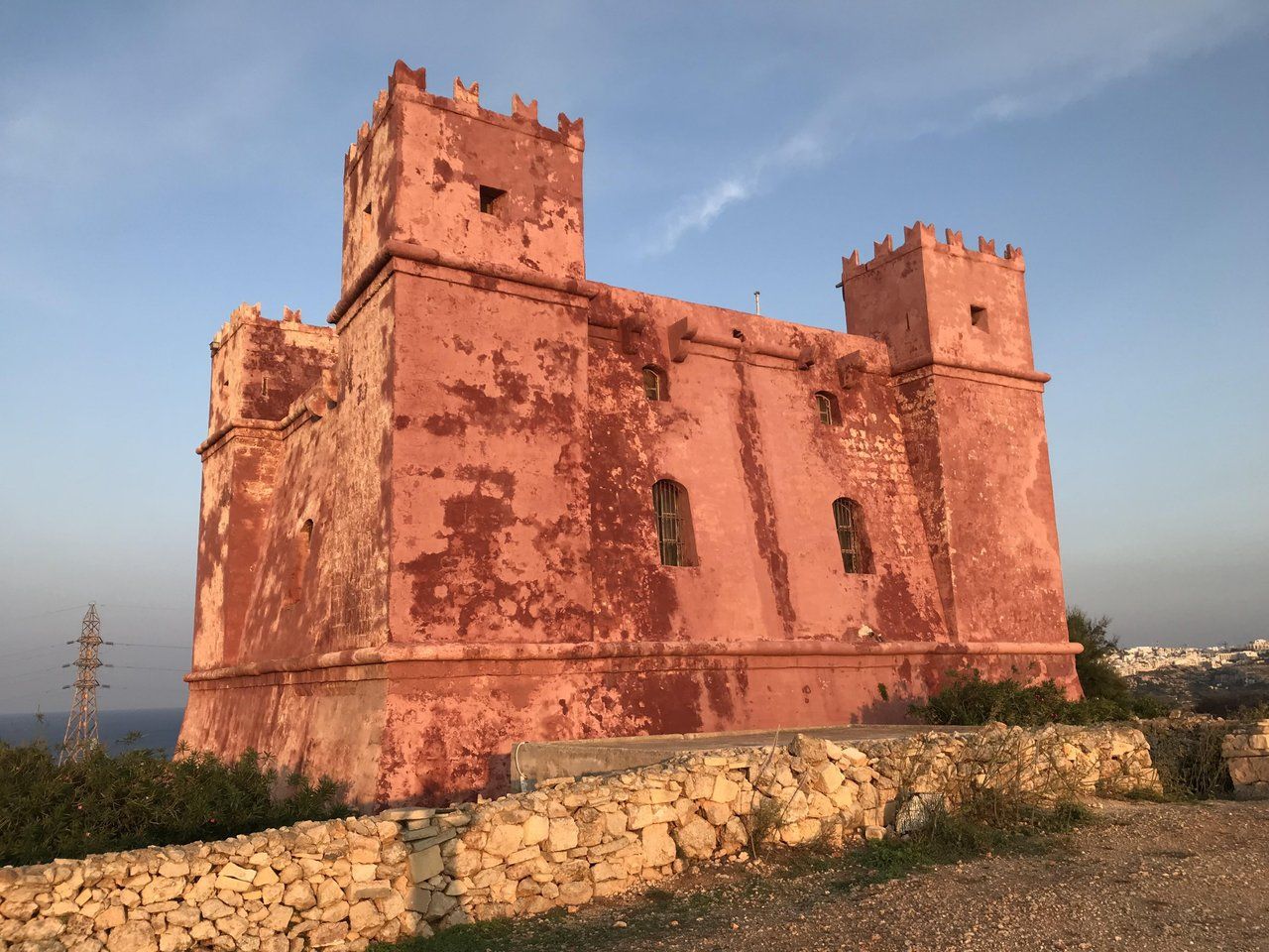 Exploring Malta: The Red Tower and Fort Campbell