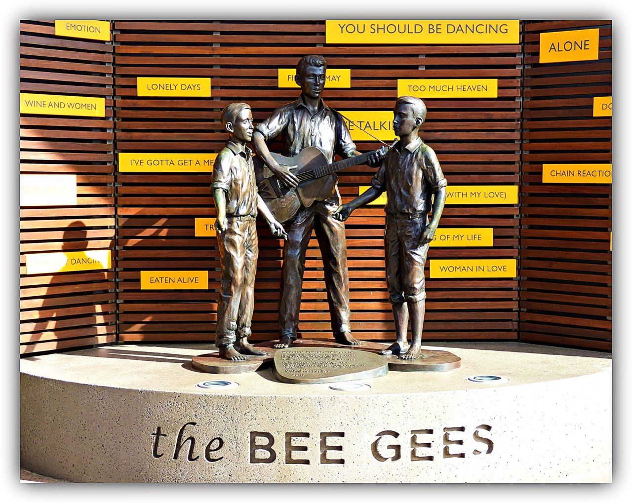 Wednesday Walk. Bee Gee Way. 