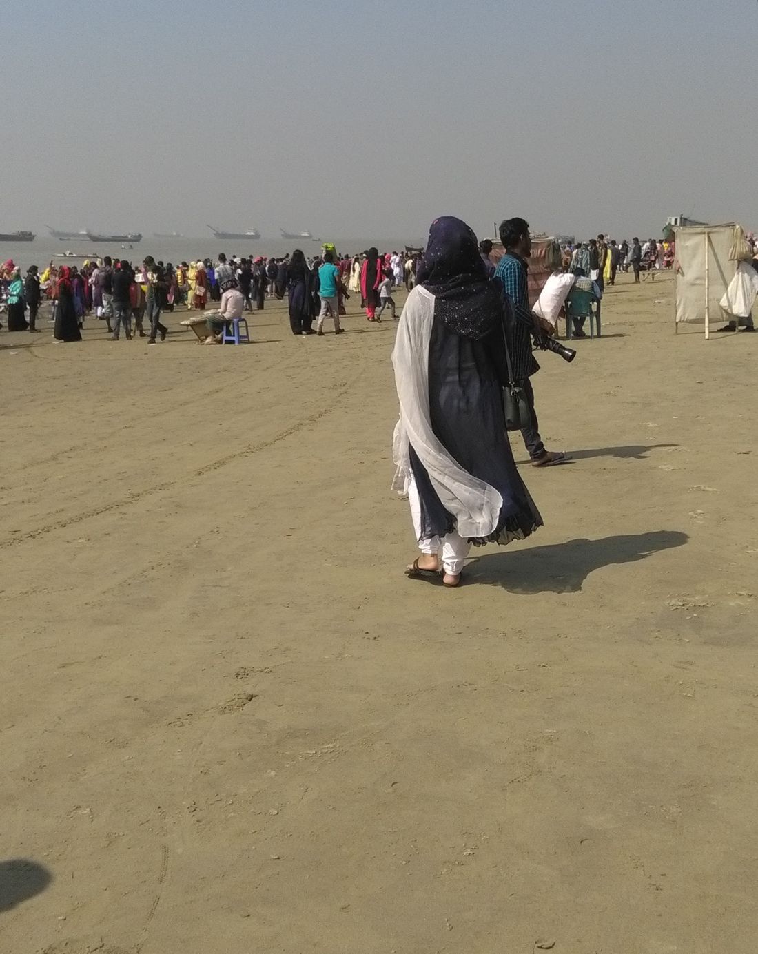 It’s me, at the beach.