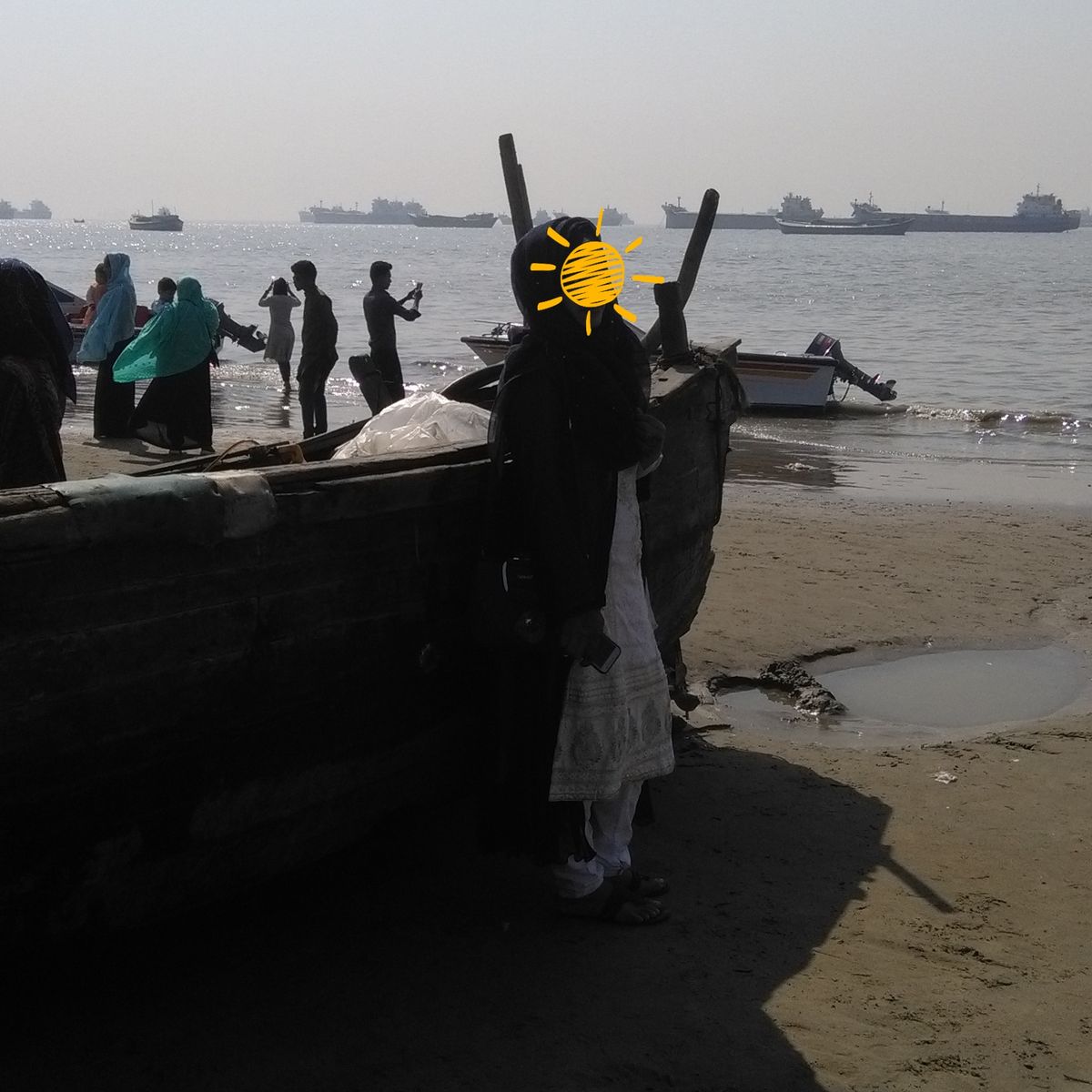 Very close time to the sunset..