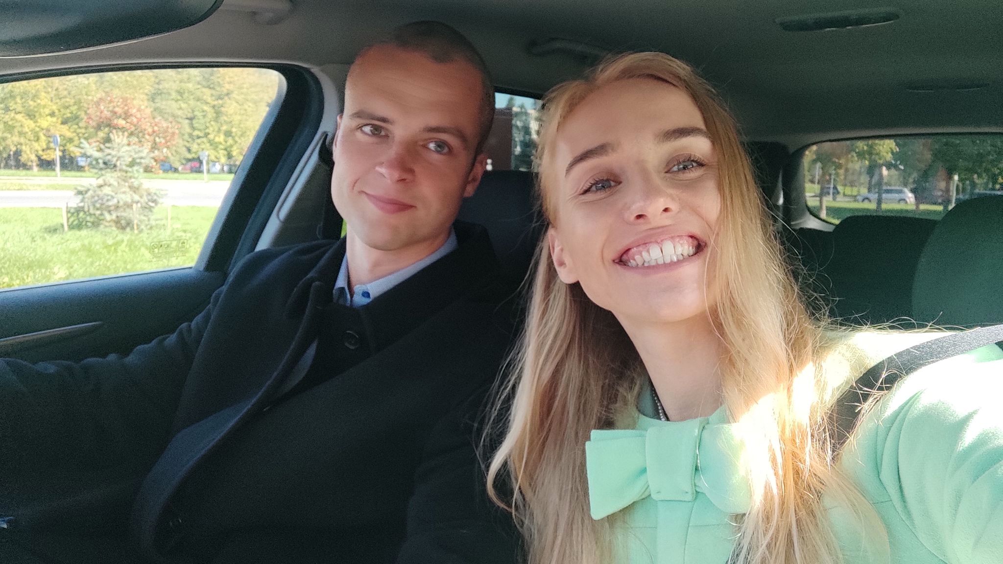 Tautvydas Šlevas ir Kamilė J. Šlevienė. Klaipėda, 2021 m., rugsėjis