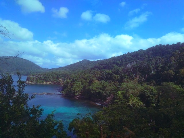 The Location of This Cave Is Located in Iboih, District of Suka Karya, Sabang, Exactly Between the White Sand Beach and Its Position Right in Front of the Indian Ocean