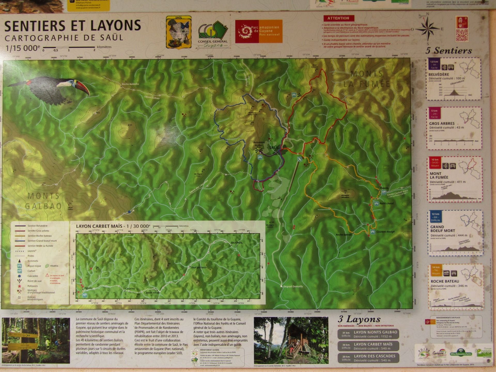 Trails of Saül