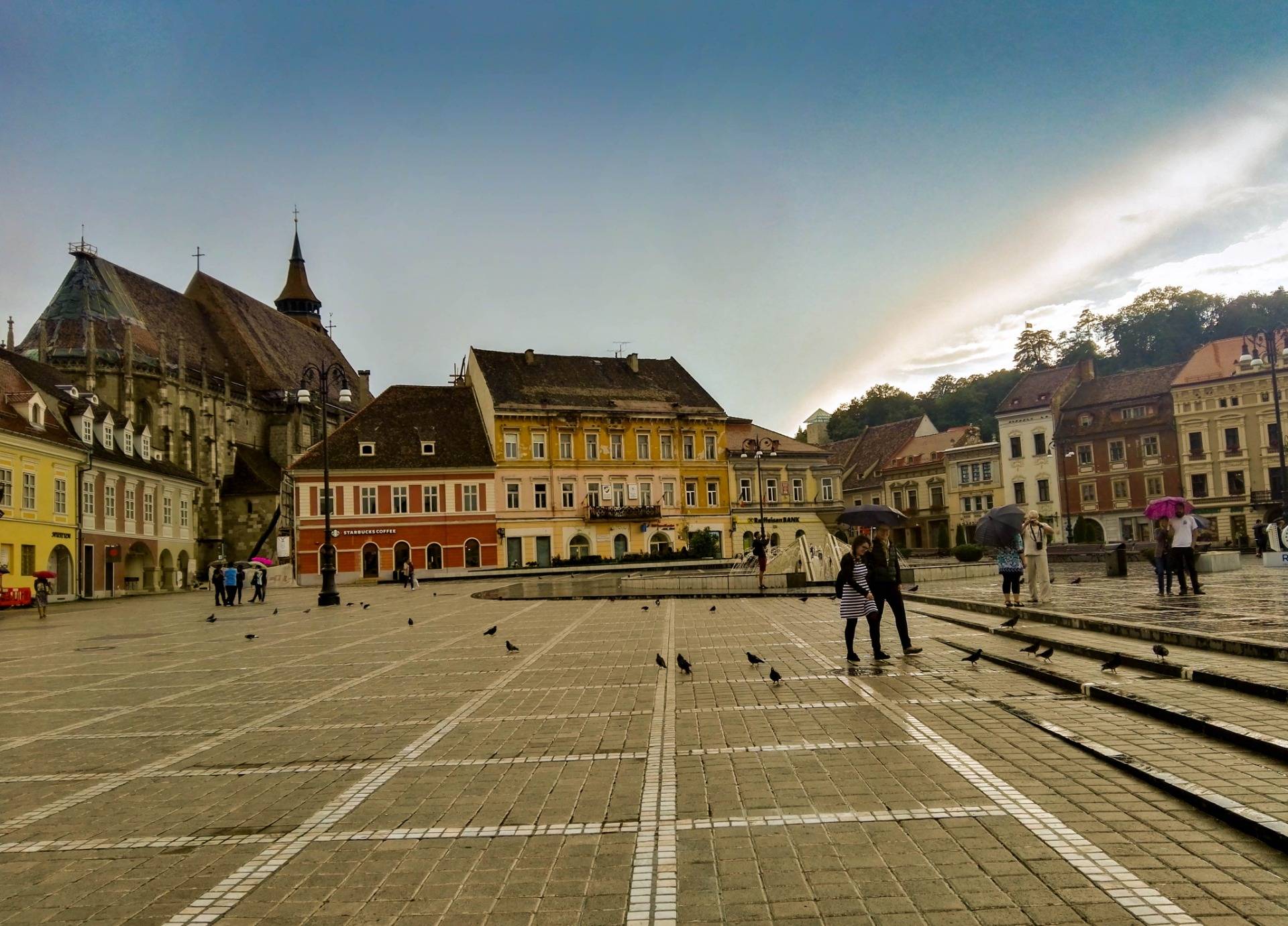 The main square in Brasov