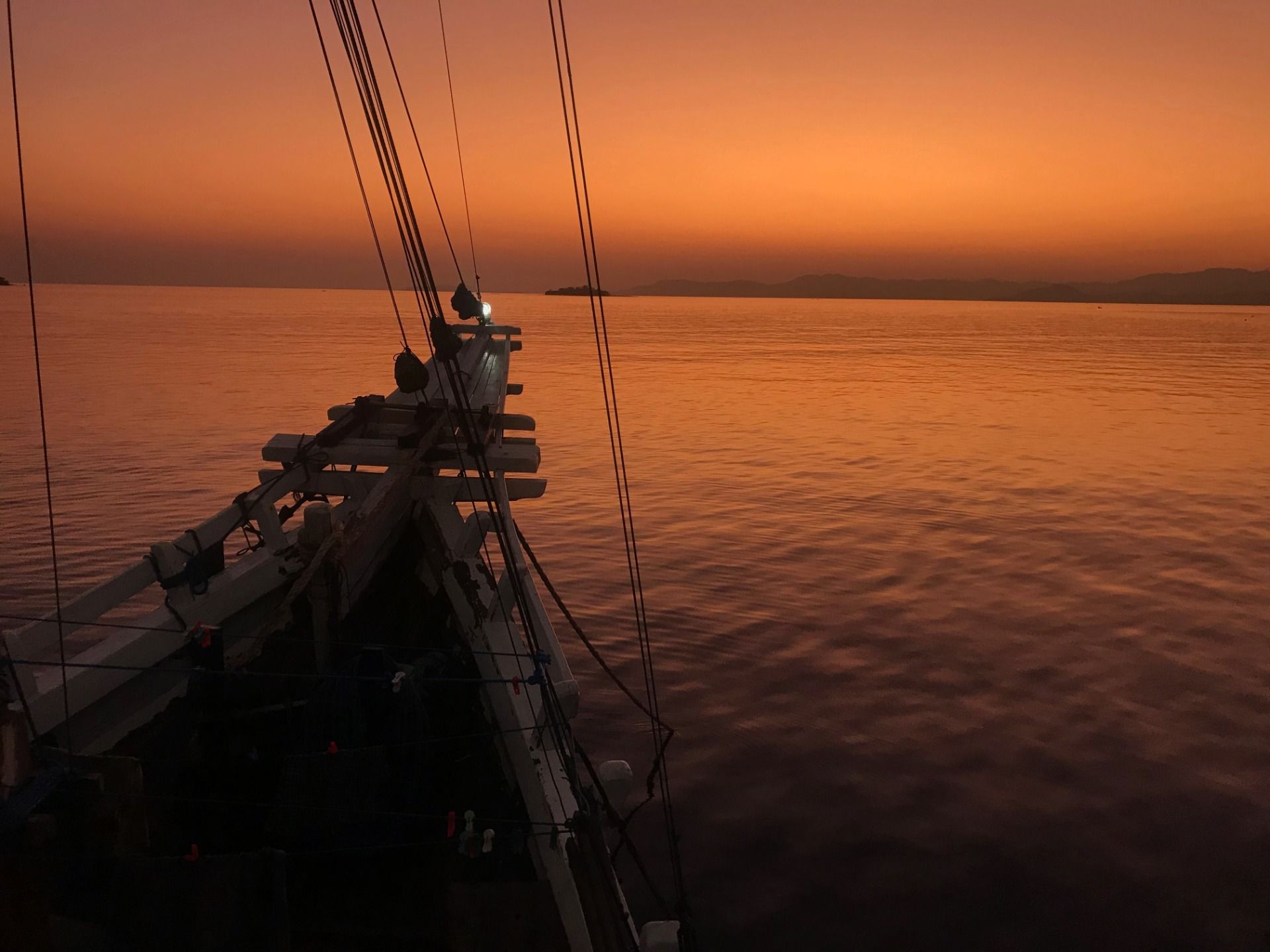 The sun before it rise 