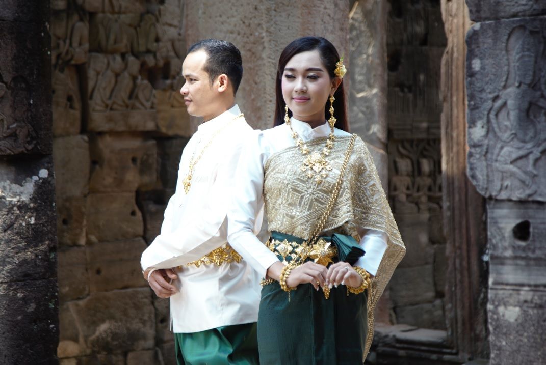Couple photoshoot in Bayon Temple , Siem Reap  