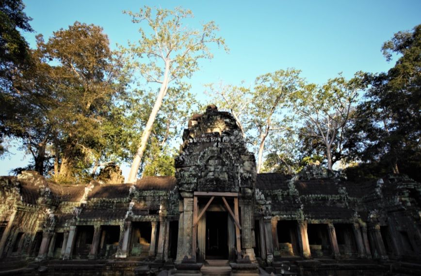 Rajavihara Temple known as Ta Promh Temple in Siem Reap