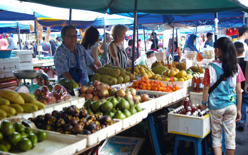 Anyone wanna buy fresh fruit and juice?