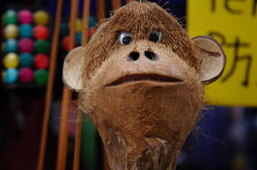 Gaya Street Flea Market in Kota Kinabalu Town , Sabah 