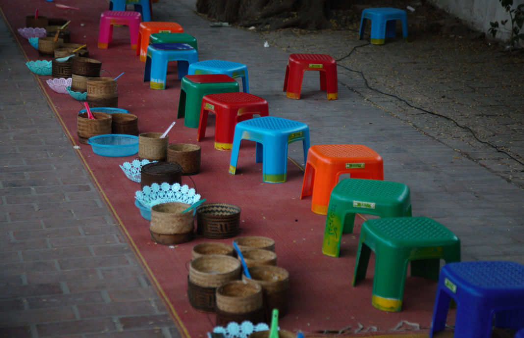 The local will come and clean up the chair