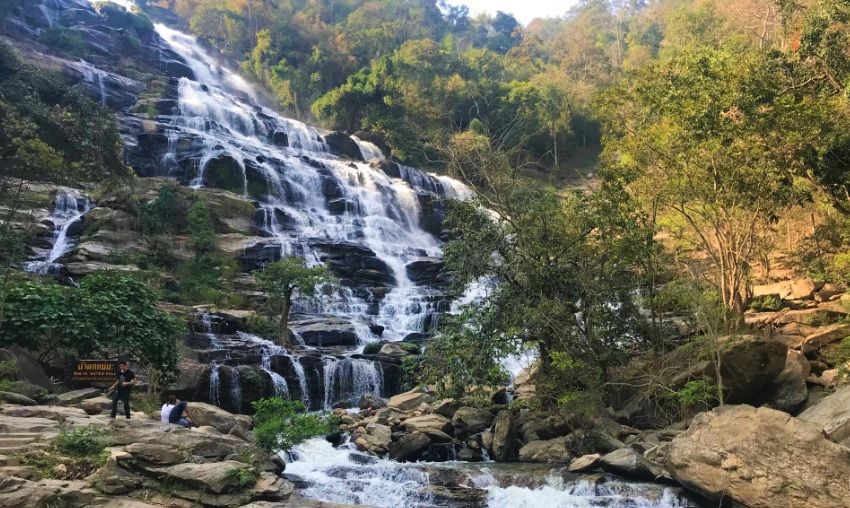 The magnificent view of Mae Ya Waterfall , Thailand.