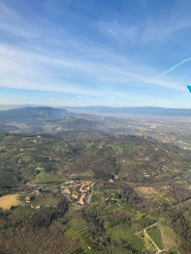 Right outside of Florence, Italy