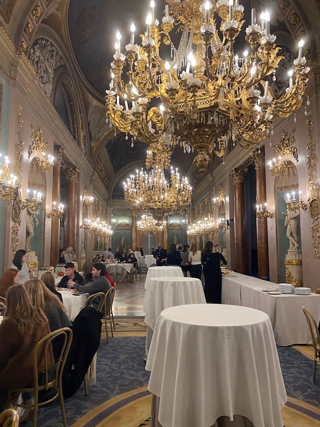 Palazzo Borghese. And this was just one room out of like 7 just like this! Insane.