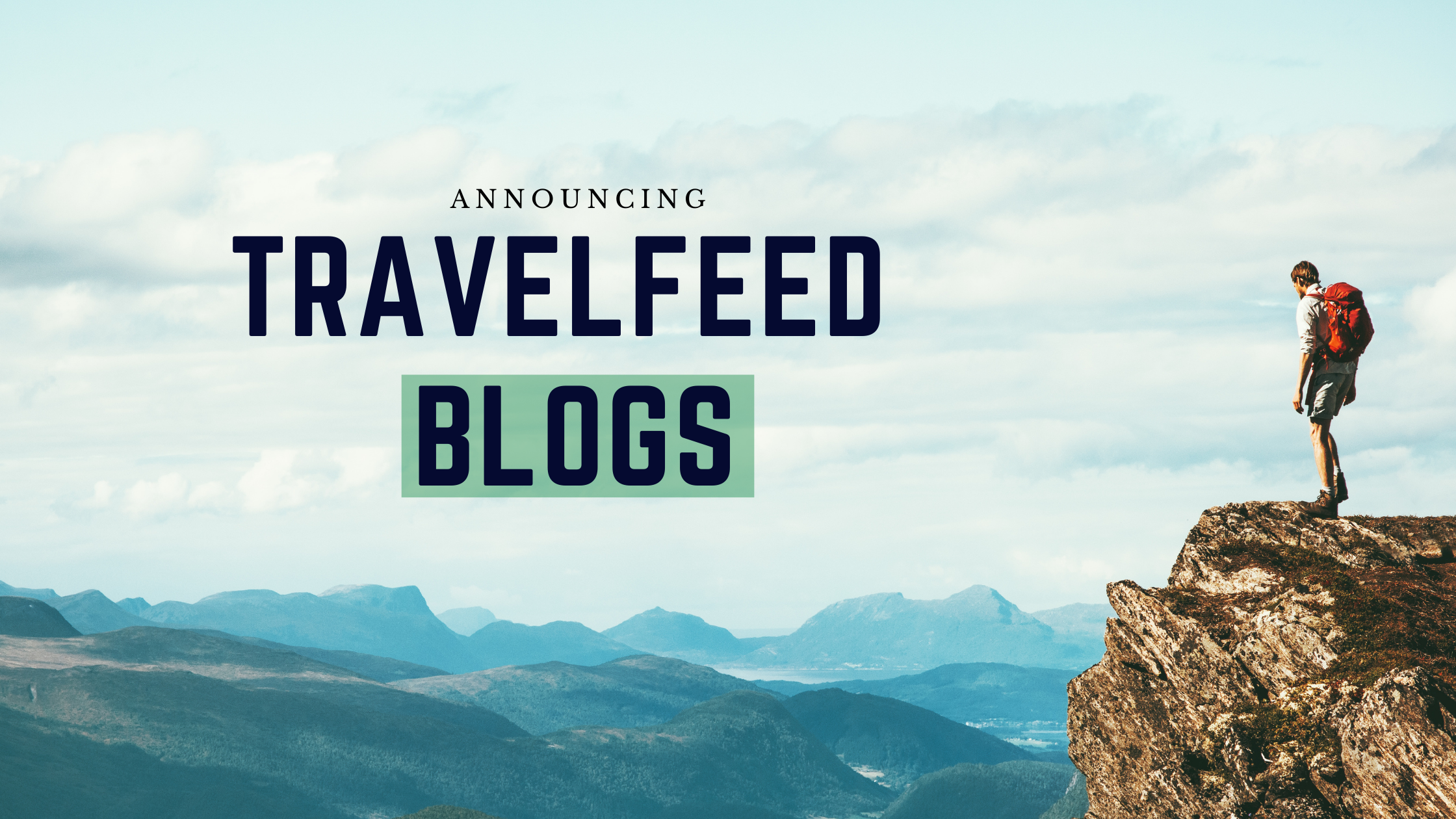 TravelFeed blogs are live: Get yours now!