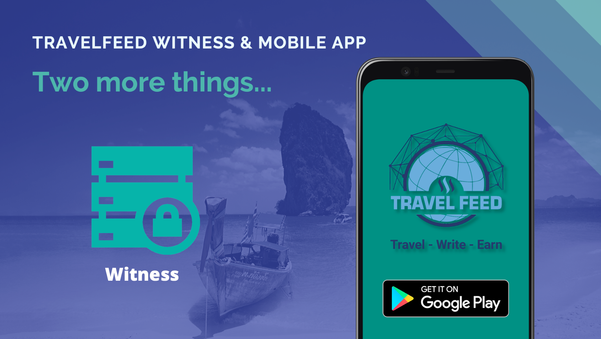 TravelFeed at SteemFest⁴: Android App - Vote for our Witness