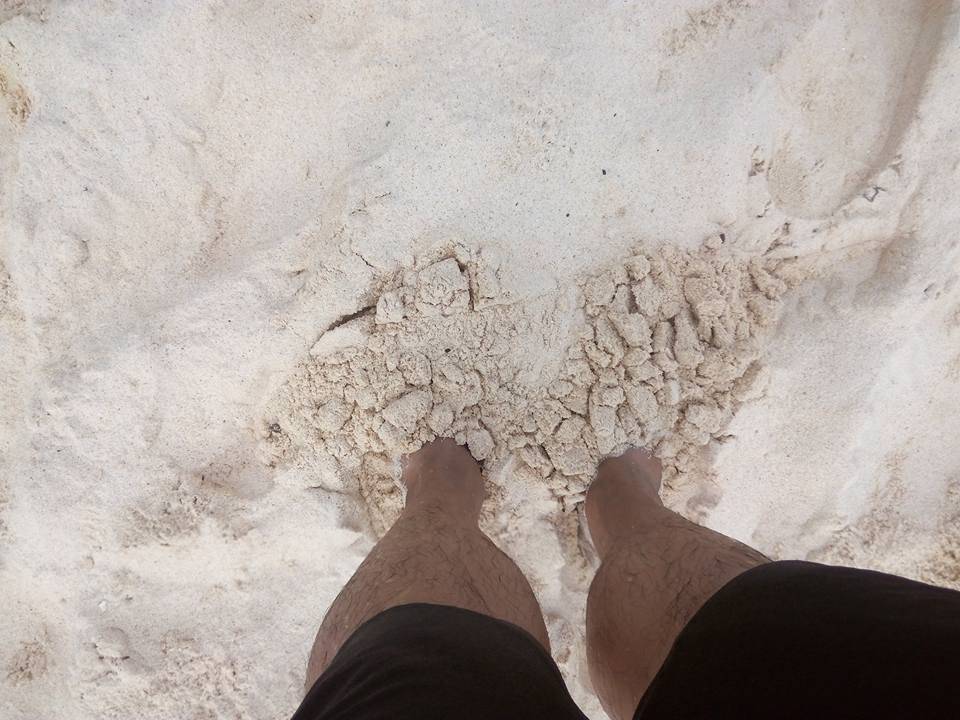 It looks like Boracay Island isn’t the only one with white sands
